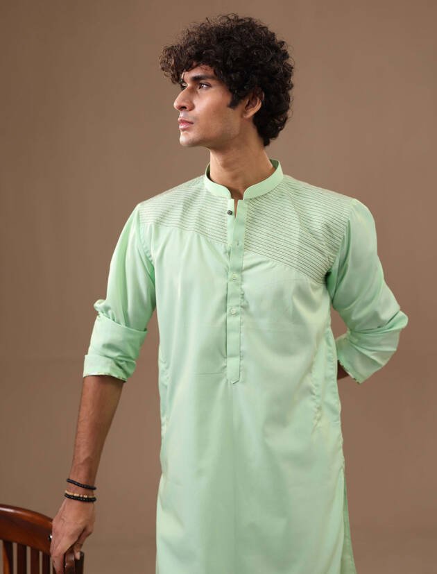 CLASSIC GRAPE GREEN KAMEEZ SHALWAR