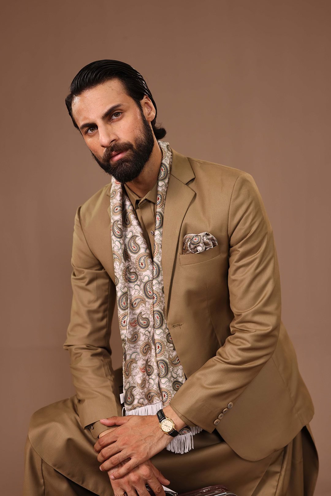 Suit with Matching Coat - Image 2