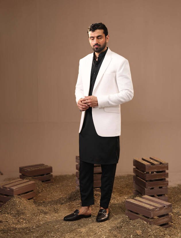 BLACK CASUAL KAMEEZ SHALWAR