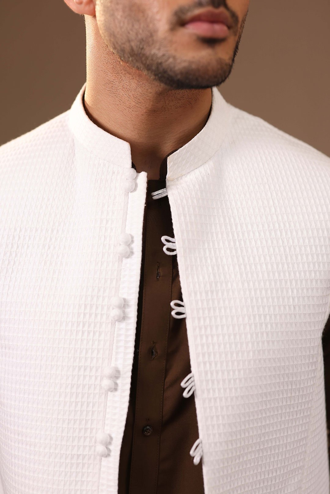 TEXTURED WAISTCOAT - Image 4