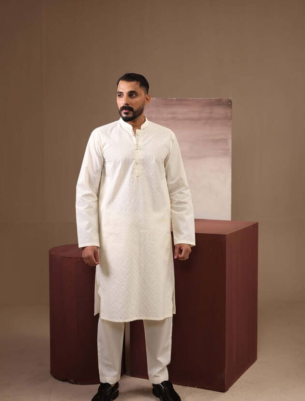 EMBROIDED KURTA SUIT