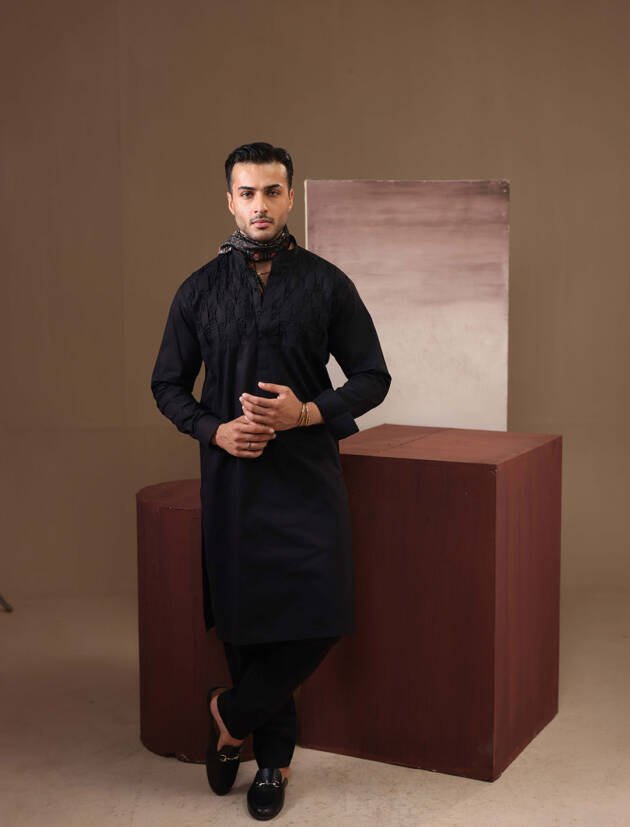 TEXTURED CLASSIC KURTA