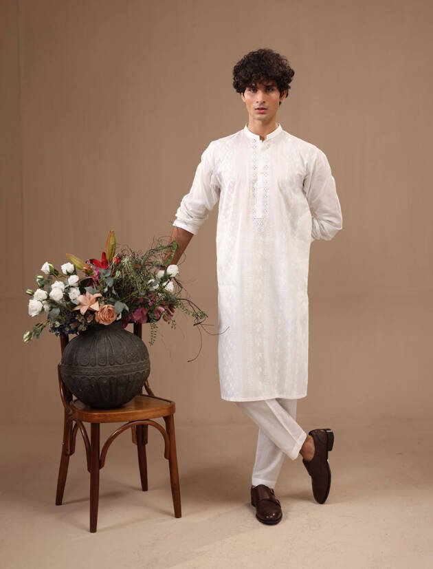 EMBROIDED KURTA SUIT